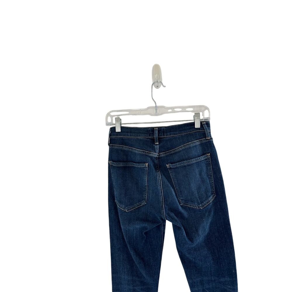 AGOLDE Reverb Basic Dark Wash Sophie High Waisted Cropped Skinny Jeans Size 27 - Picture 5 of 9